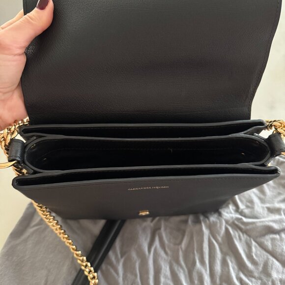 Black Leather Alexander McQueen Bag - Picture 2 of 6